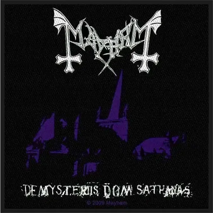 Mayhem De Mysteriis Dom Sathanas Patch à coudre