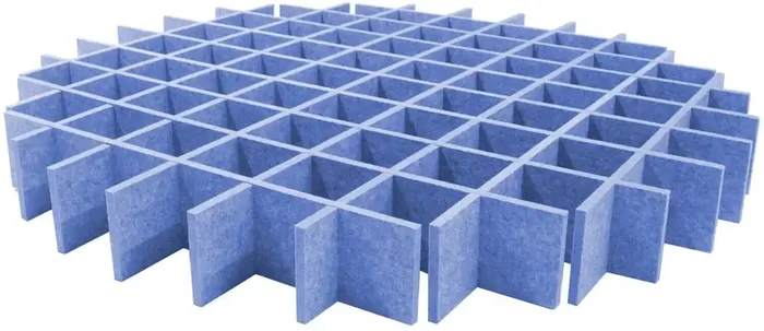 Mega Acoustic AcouCloud PET 18 cm Blue Panneau de mousse absorbant