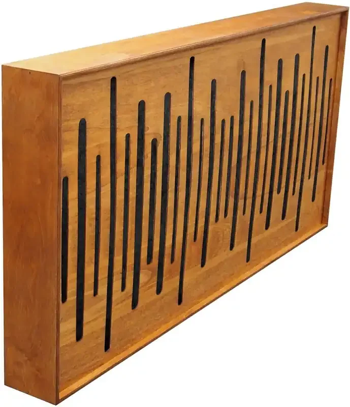 Mega Acoustic FiberExcellentPRO120 Alder/Black Panneau de bois absorbant