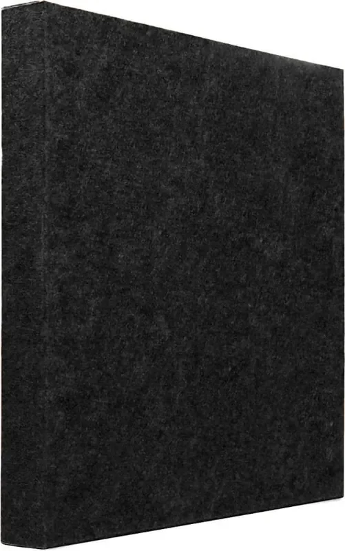 Mega Acoustic SQPET GP09 Black Panneau de mousse absorbant