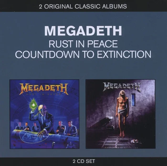 Megadeth – Rust In Peace / Countdown To Extinction (Reissue) (2 CD)