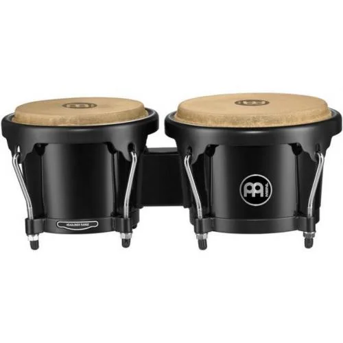 MEINL HB50 BONGOS 6″ 1/2 MACHO & 7″ 1/2 HEMBRA ABS – NOIR