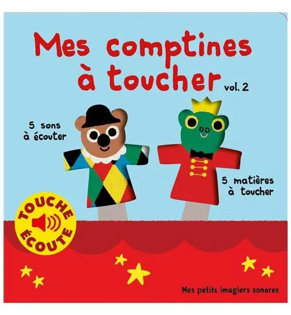 Mes comptines à toucher – Tome 2