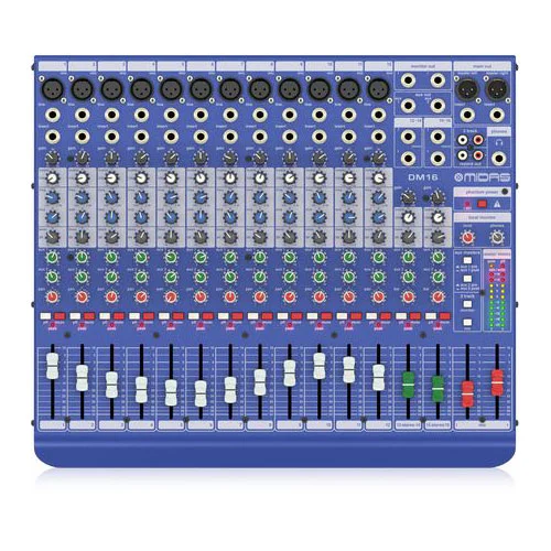 MIDAS DM16 – Console De Mixage Analogique 16 Canaux
