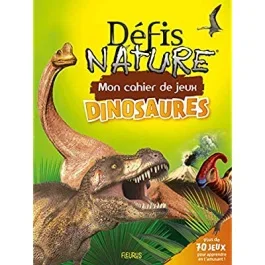 Mon cahier de jeux dinosaures