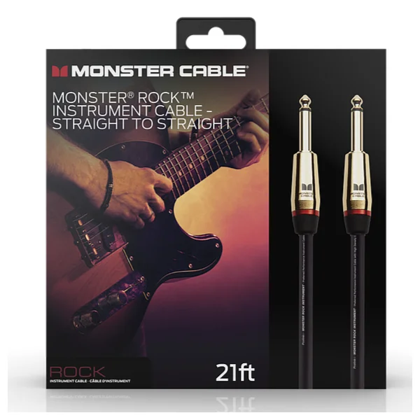 Monster Cable PROLINK ROCK INSTRUMENT CABLE KACK MALE – JACH MALE (0,91m)