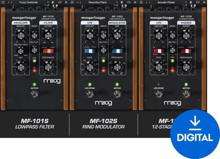 MOOG MoogerFooger Software – Complete Bundle (Produit numérique)
