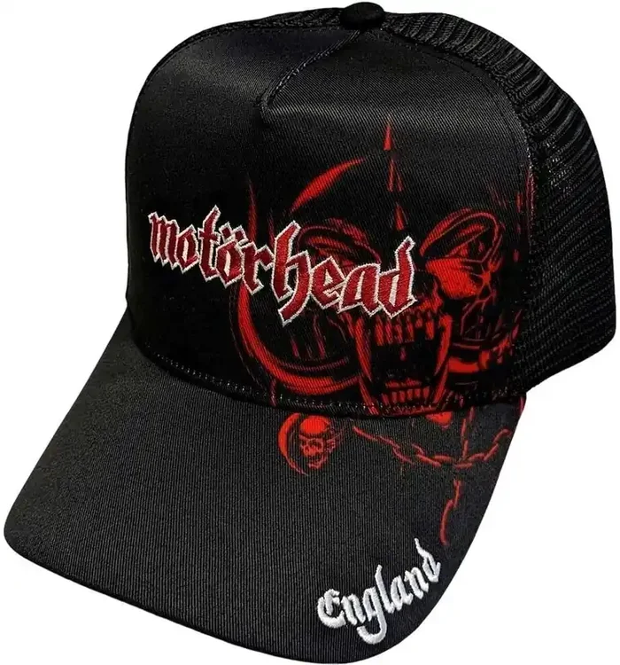 Motörhead England Red Warpig Casquette Black UNI