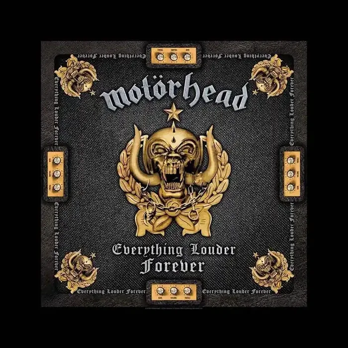 Motörhead Foulard Everything Louder Forever Black