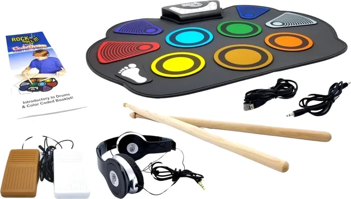 Mukikim Rock and Roll It – Code Drum Batterie électronique compacte
