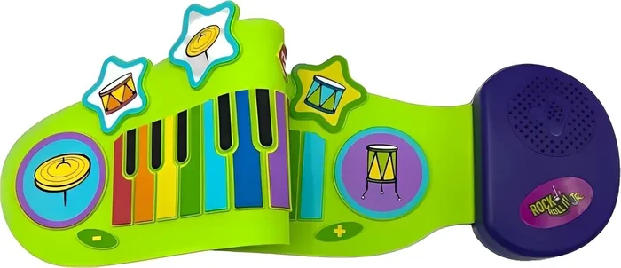 Mukikim Rock and Roll It – Jr Piano Drum Duo Clavier pour enfant