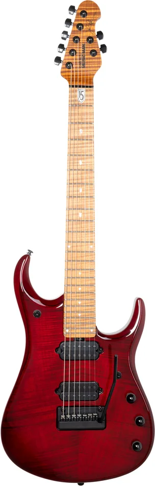 MUSIC MAN JP15 7 String – Red Tide Flame