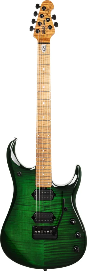 MUSIC MAN JP15 – Green Tiger Eye Flame