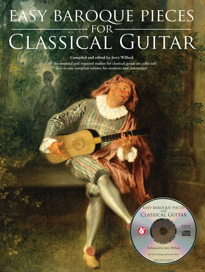 Music Sales Easy Pieces For Baroque + Audio En Ligne – Guitar