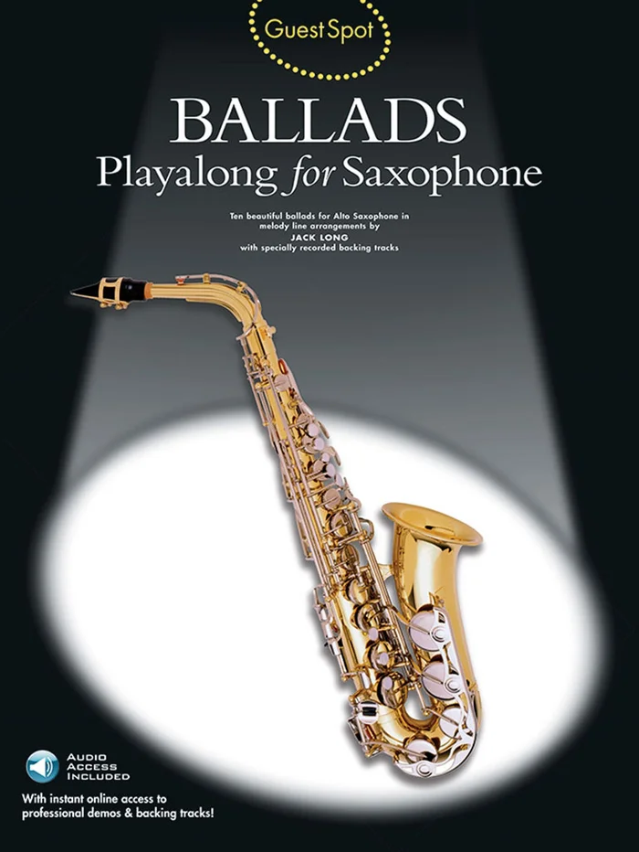 Music Sales Guest Spot – Ballads + Audio En Ligne – Saxophone Alto