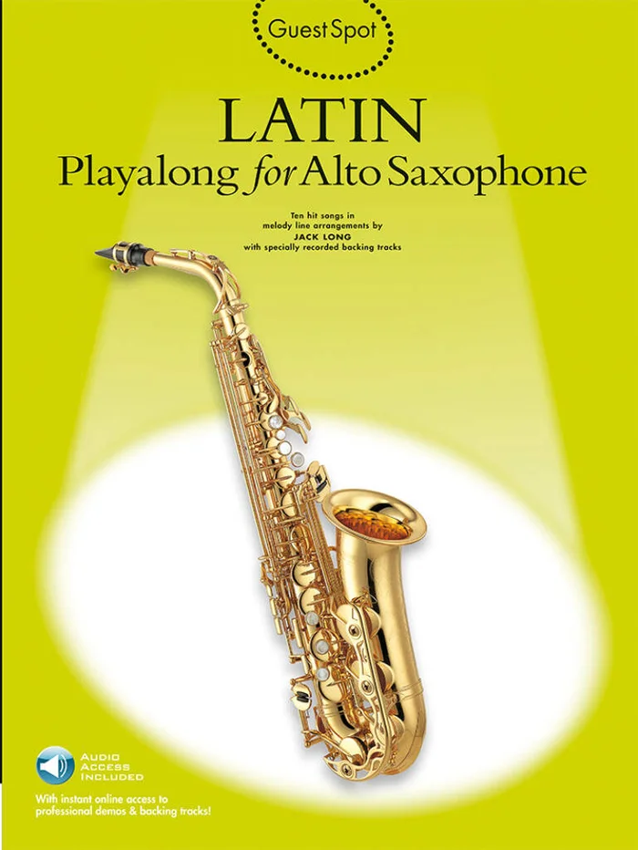 Music Sales Guest Spot – Latin + Audio – Saxophone Alto