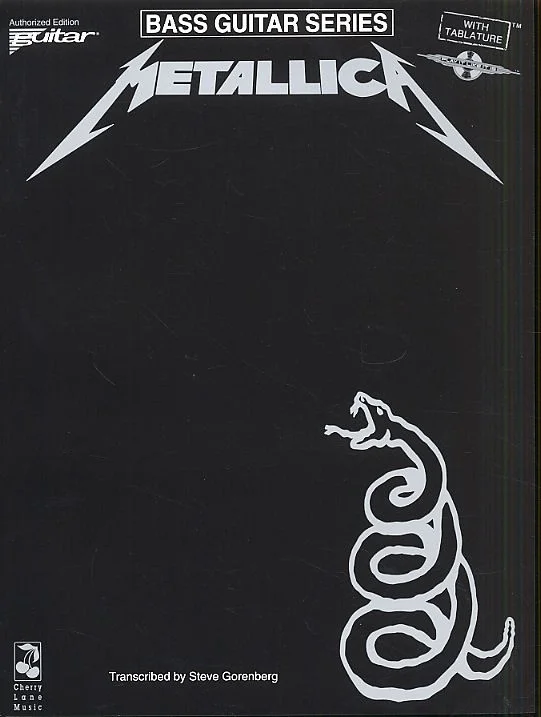 Music Sales Metallica – Bass Guitar And Vocal – The Black Album – Bass Guitar Tab
