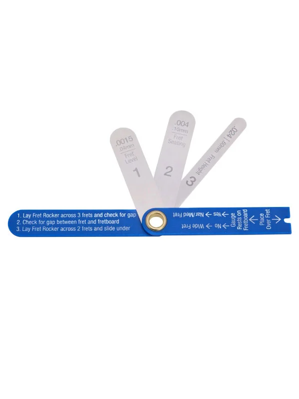 MUSICNOMAD MN840 4 Cales de Précision Frettes
