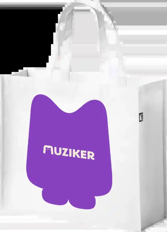 Muziker EKO PET Sac White
