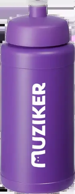 Muziker PET Une bouteille Purple 500 ml