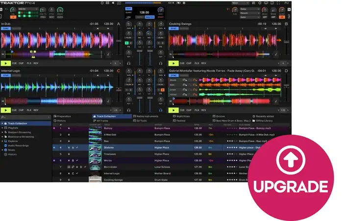 Native Instruments Traktor Pro 4 Update Traktor Pro 3 (Produit numérique)