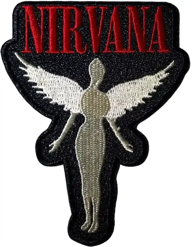Nirvana In Utero Cut-Out Patch thermocollant