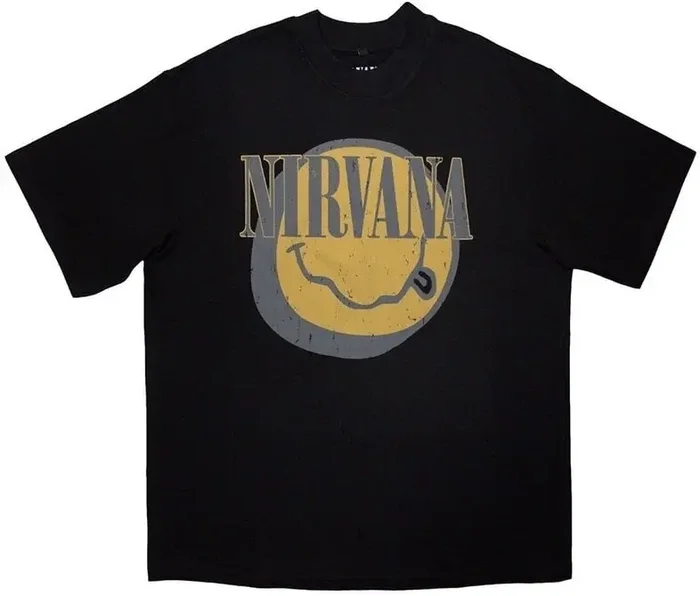 Nirvana T-shirt Evergreen Unisex Black S