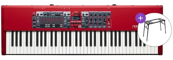 NORD Electro 6 HP STND SET Piano de scène Red