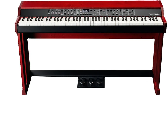 Nord Grand 2 avec son stand en bois