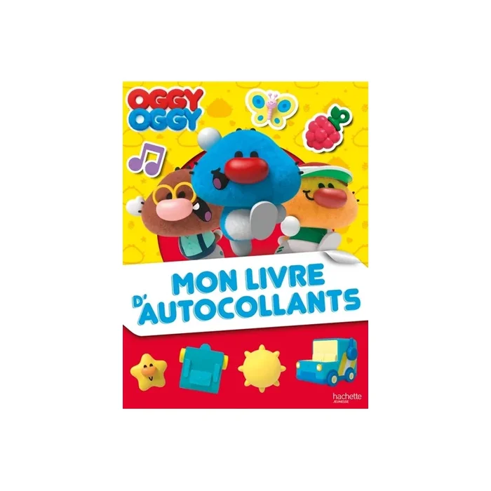 Oggy Oggy : Mon livre d&rsquo;autocollants
