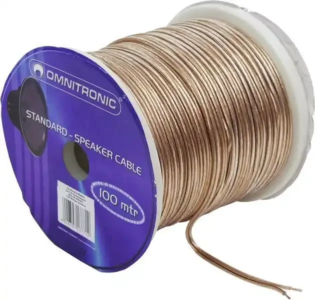 Omnitronic 30300601 2×1.5qmm Câble de haut-parleur