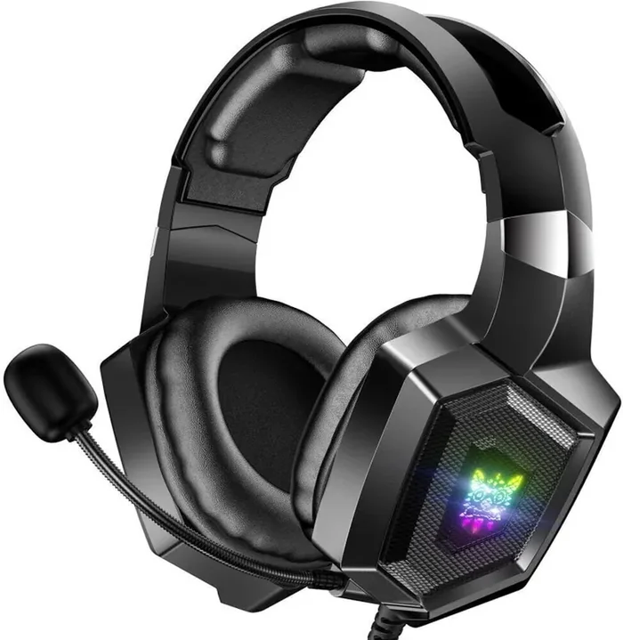 Onikuma K8 RGB Wired Gaming Headset Noir Casque PC