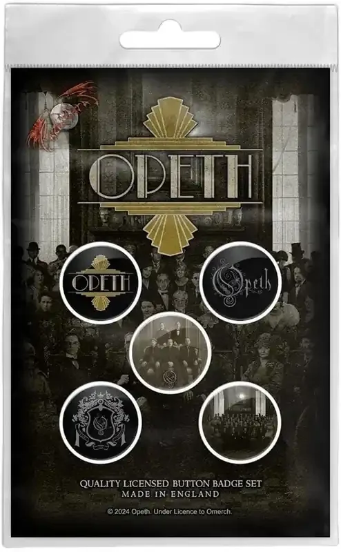 Opeth The Last Will And Testament Badge