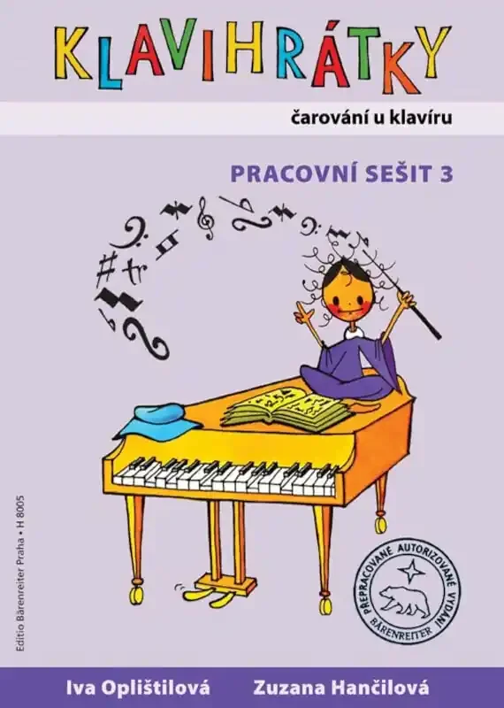 Oplištilová – Hančilová Klavihrátky – čarování u klavíru Notes