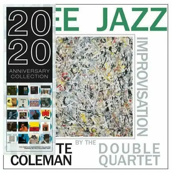 Ornette Coleman Double Quartet – Free Jazz (Reissue) (Blue Coloured) (LP)