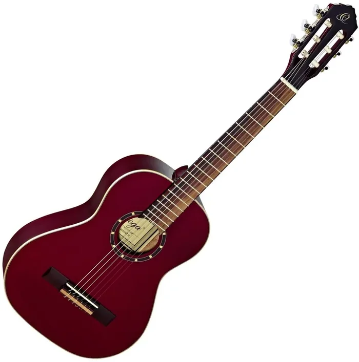 Ortega R121 1/2 Wine Red Guitare classique taile 1/2 pour enfant