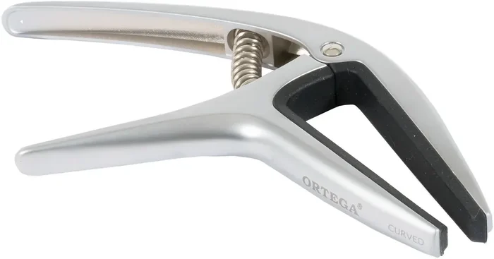 Ortega TWCAPO-CR Silver Capodastre pour guitare classique