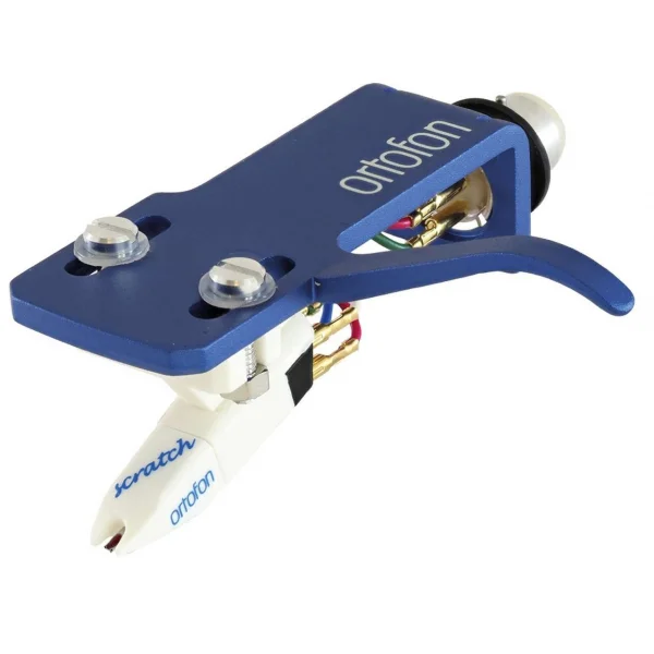 Ortofon DJ OM SCRATCH WHITE ON SH-4 BLUE