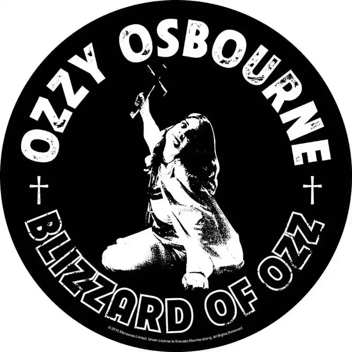 Ozzy Osbourne Blizzard Of Ozz Patch à coudre