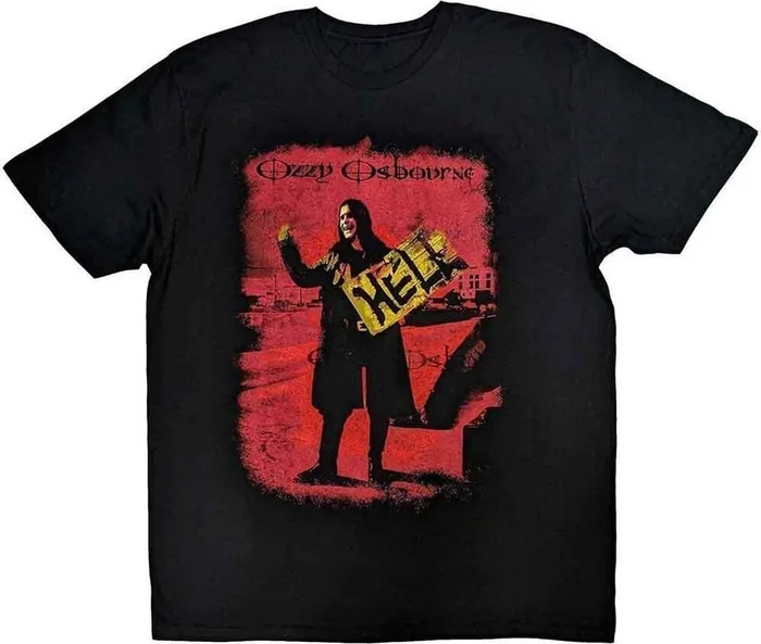 Ozzy Osbourne T-shirt Hell Unisex Black L