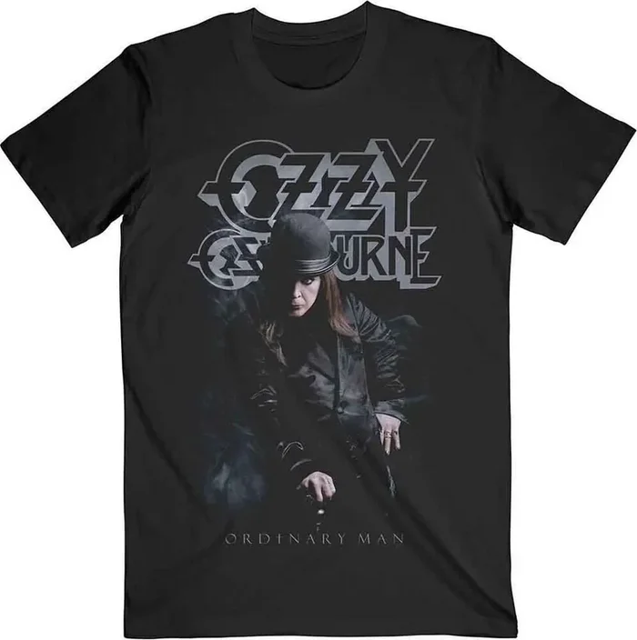Ozzy Osbourne T-shirt Ordinary Man Standing Unisex Black S