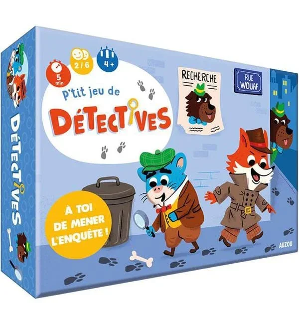 P’TIT JEU DE DÉTECTIVES – À TOI DE MENER L’ENQUÊTE