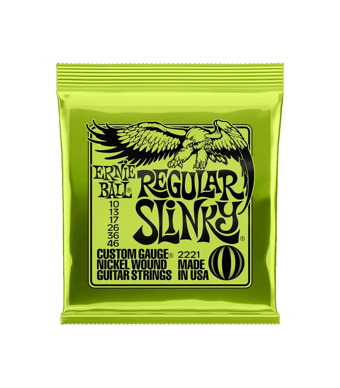 Pack de 3 jeux de Cordes pour Guitare Electrique Ernie Ball 3221 Regular slinky 10-13-17-26-36-46