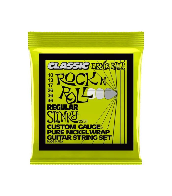 Pack de 3 jeux de Cordes pour Guitare Electrique Ernie Ball 3251 Regular slinky 10-13-17-26-36-46