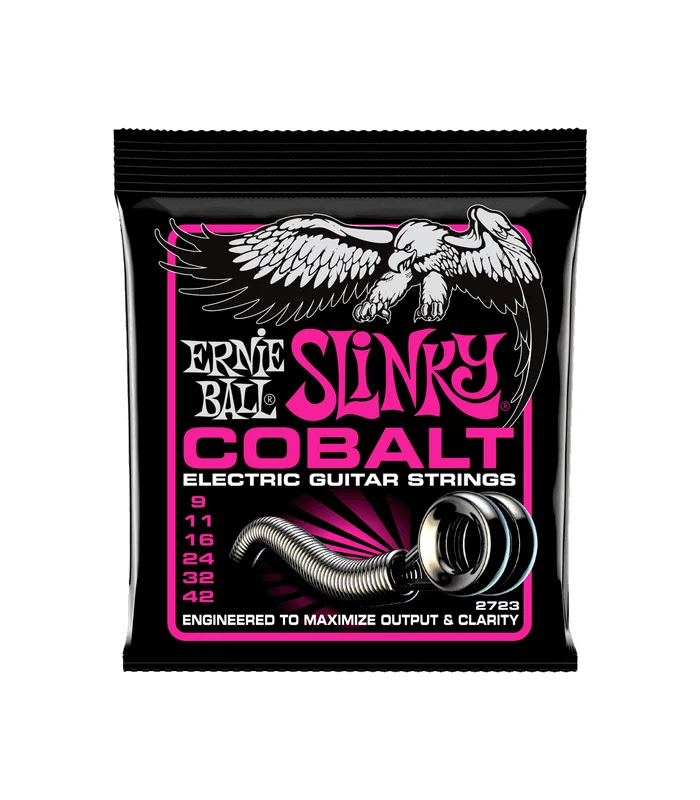 Pack de 3 jeux de Cordes pour Guitare Electrique Ernie Ball 3723 Super slinky 09-11-16-24-32-42