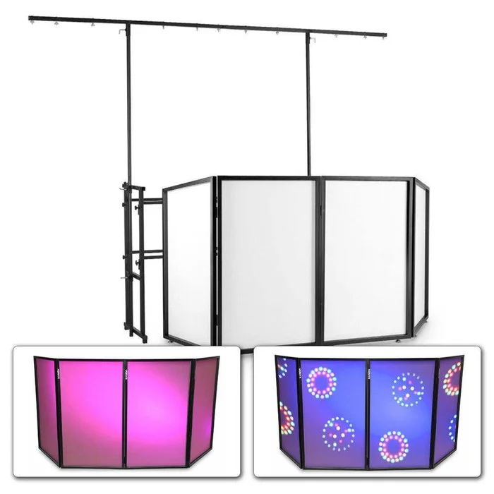 Pack Stand DJ avec Portique Vonyx – Réglable en Hauteur 210 à 240cm