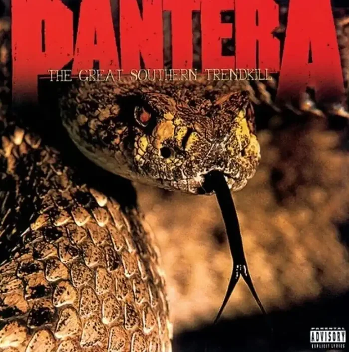 Pantera – Great Southern Trendkill (Reissue) (White And Sandblasted Orange Marbled Coloured) (LP)