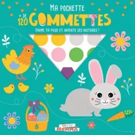 Pâques. Ma pochette de 120 gommettes. Anime ta frise et invente des histoires !