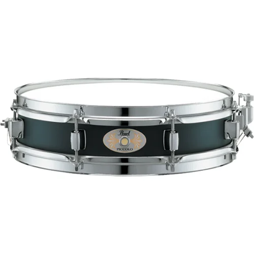 PEARL CAISSE CLAIRE PICCOLO 13X3″ ACIER NOIR