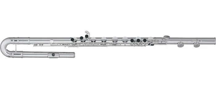 Pearl Flute 305 Basse Quantz – Tête courbée + Patte d’Ut